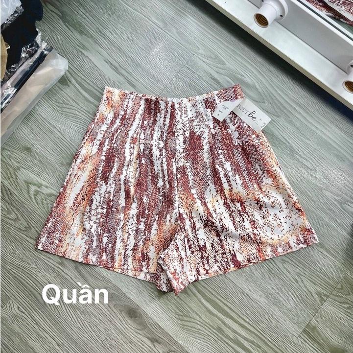 Quần short nữa lưng cao phủ tuyết CUN9145 kiểu tôn dáng thời trang cho nữ đi học đi làm đi chơi đều xinh hết
