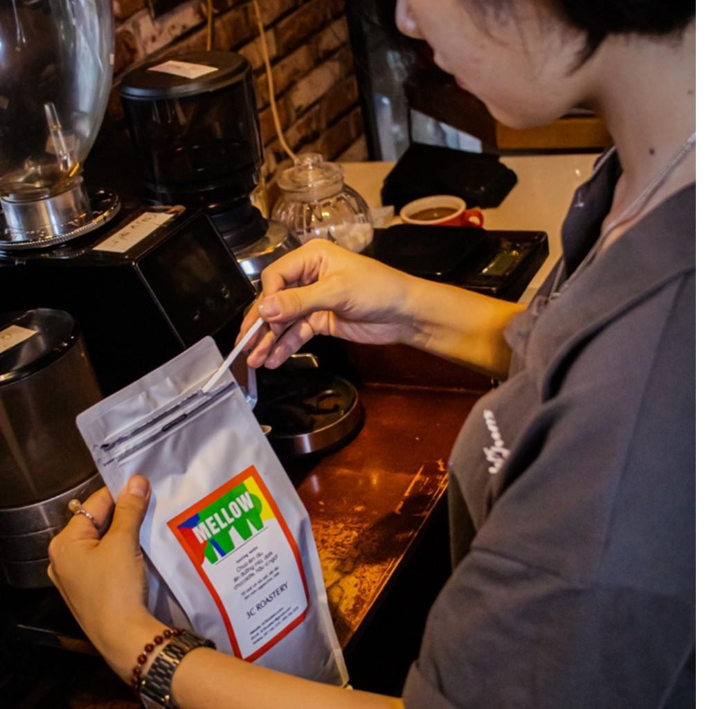 cà phê Arabica 3C ROASTERY mã MELLOW nguyên chất pha máy espresso vị chua êm dịu, lên đường mía phù hợp với sữa tươi