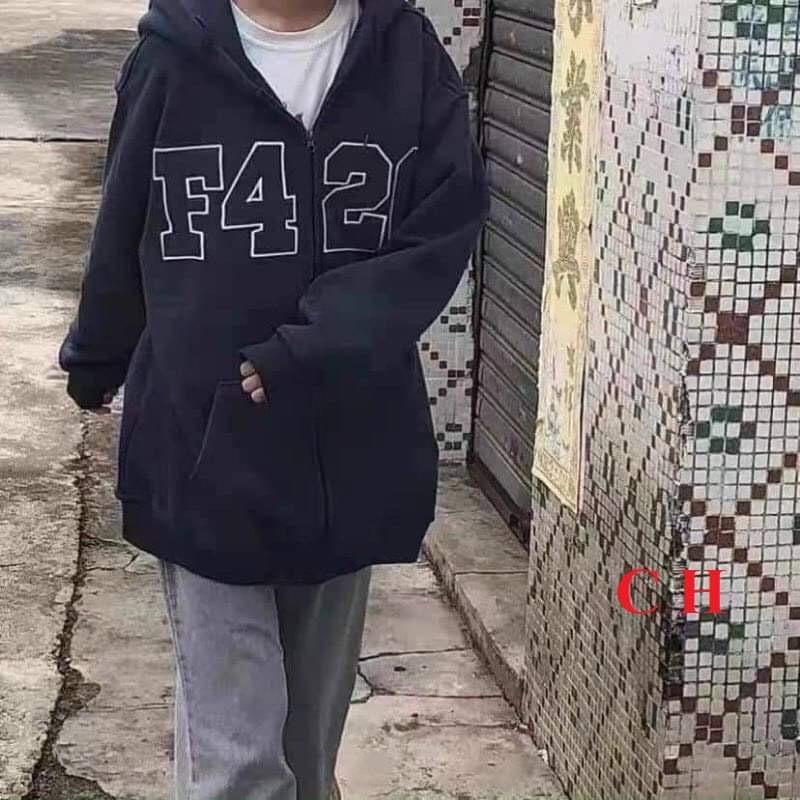 Áo hoodie khoá F426 COA