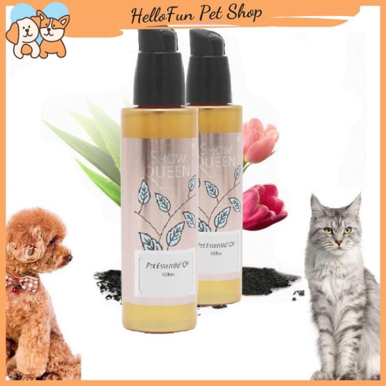 Tinh dầu dưỡng lông cho chó mèo Pet Essential Oil Show Queen