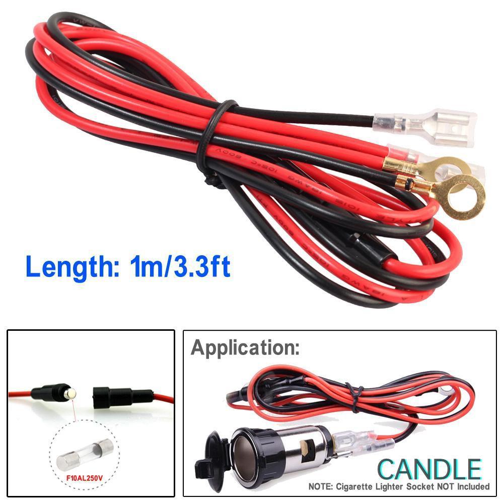 Dây Cáp 1m / 3.3ft 18awg 10a Chất Lượng Cao