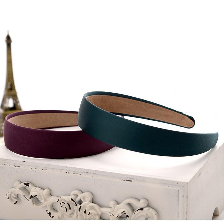 Cài tóc màu trơn phong cách Âu Mỹ thời trang cho nữ