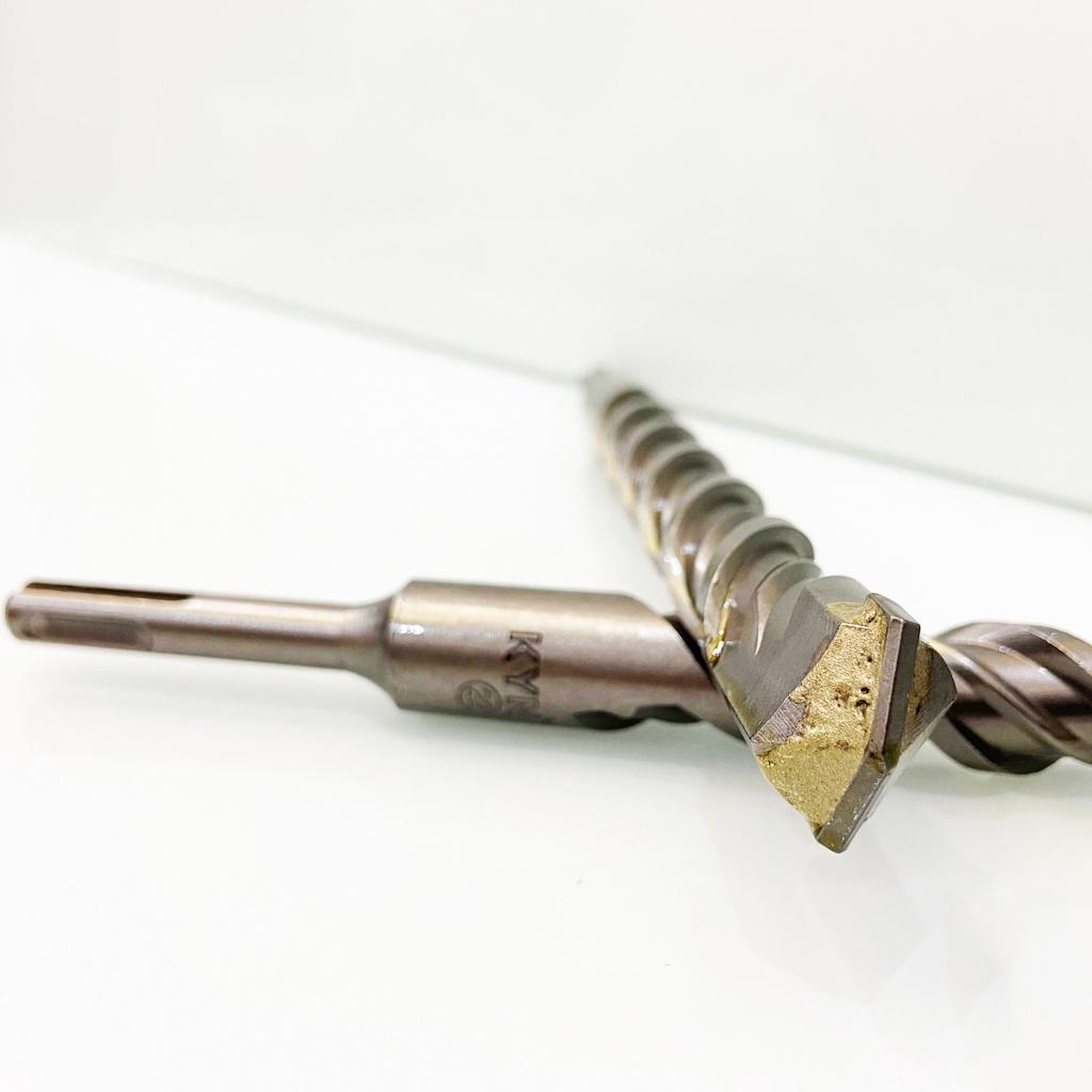 MŨI KHOAN BÊ TÔNG SDS ĐƯỜNG KÍNH PHI Ø22 DÀI 260MM XUYÊN TƯỜNG ĐẦU DẸT KYNKO MKBTXT-22260