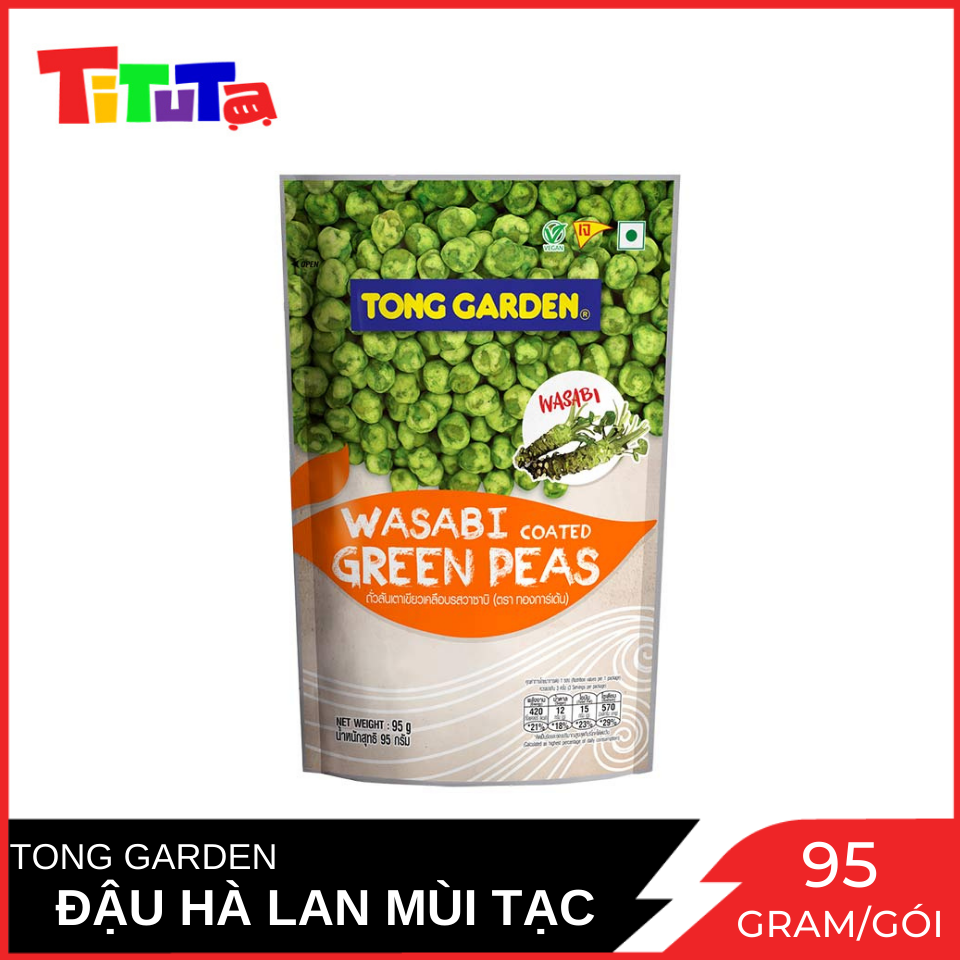 Đậu Hà Lan tong Garden Vị Mù Tạt Gói 95 Gram