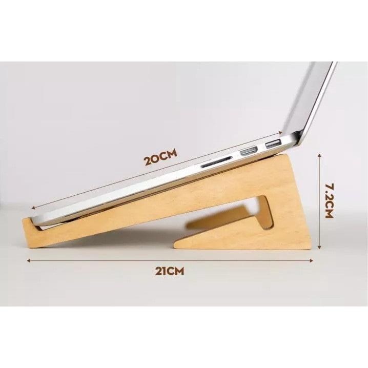 ️Kệ Gỗ Đỡ Laptop Macbook Tản Nhiệt 13 inch 14 inch 15,6 inch 17 inch gấp gọn để bàn đa năng thông minh nhỏ gọn