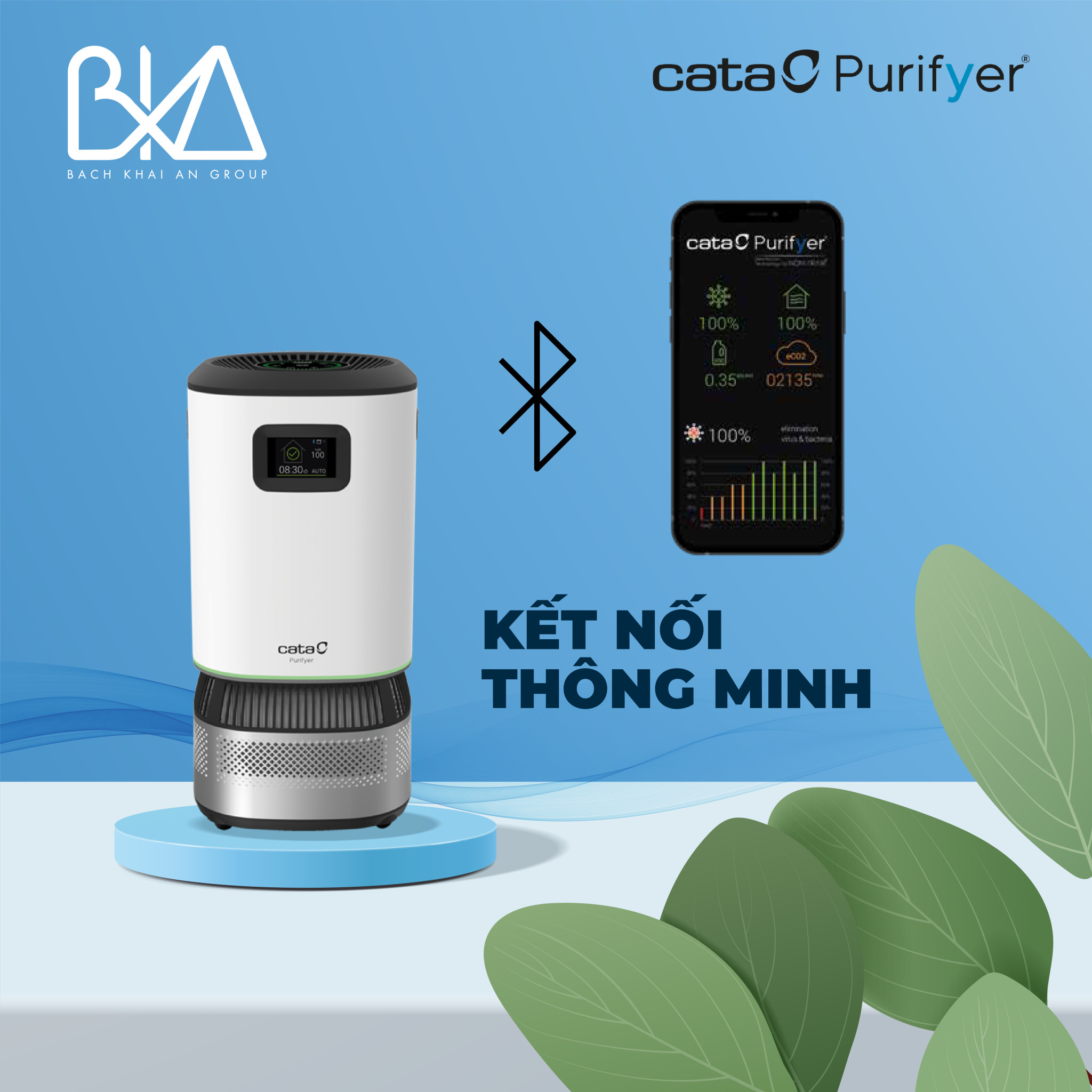 Máy Lọc Không Khí Cata Purifyer - Home Pro (Hàng Chính Hãng)