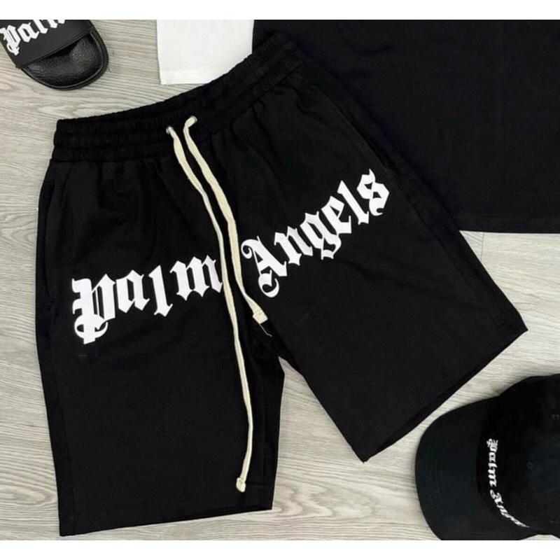 Quần thun lửng in hàng chữ ngang rất xinh chất thun hai da mềm mịn có 3size M,L,Xl cho nam nữ