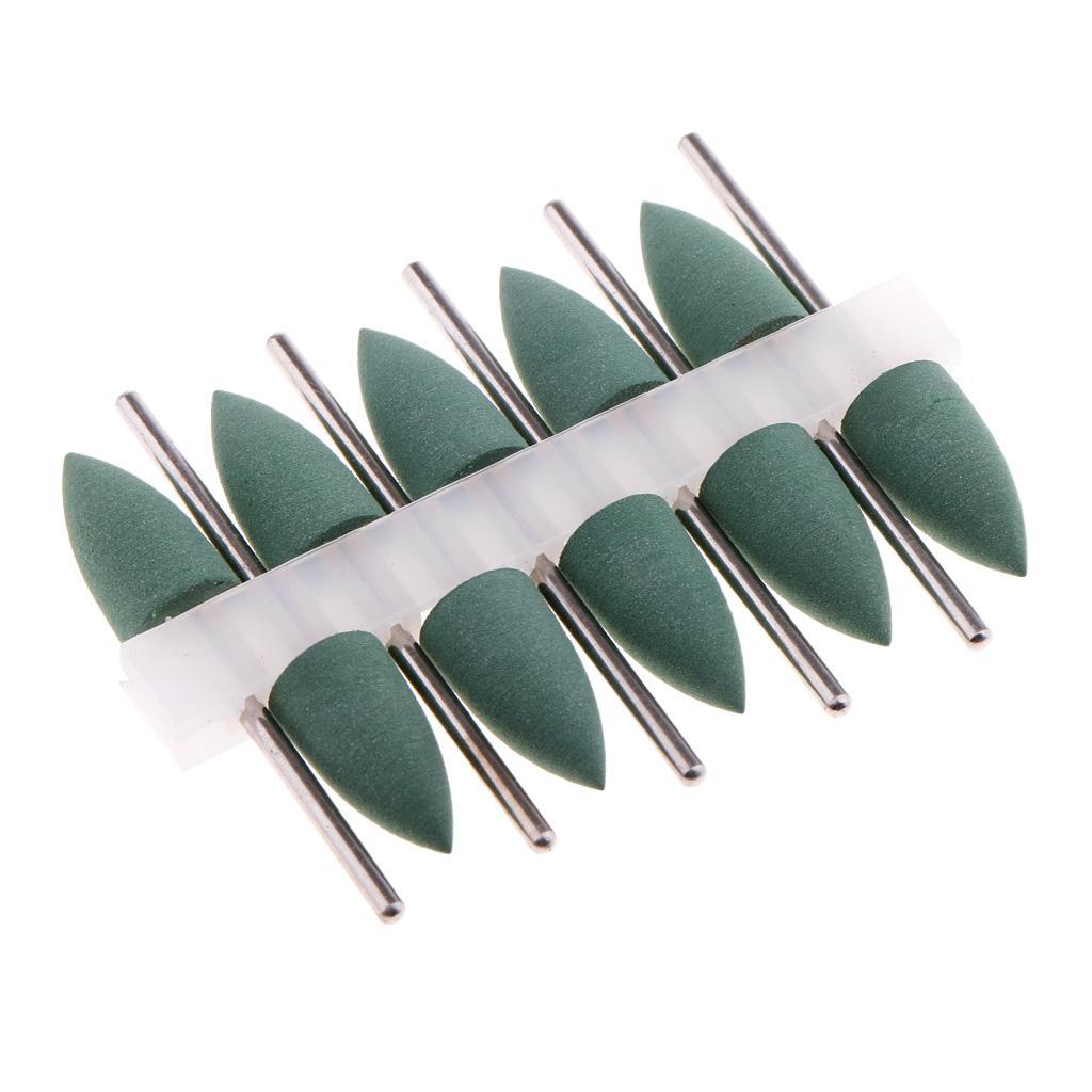 10 Pieces 2.35mm Resin Base Burs Rotary Drill Polisher Set