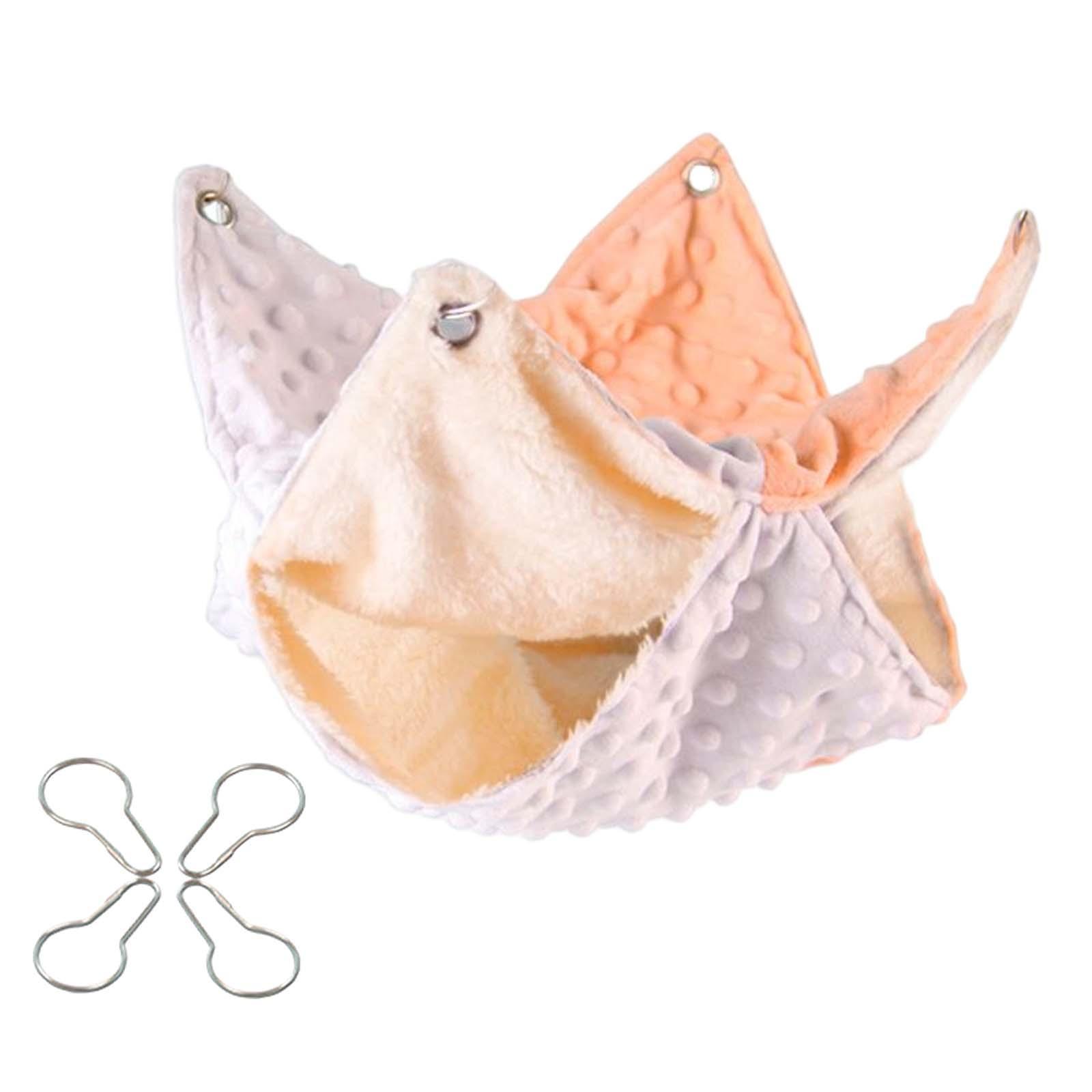 Hamster Hammock Bed Playing Sleeping Bedding for Rat Sugar Glider Parrot