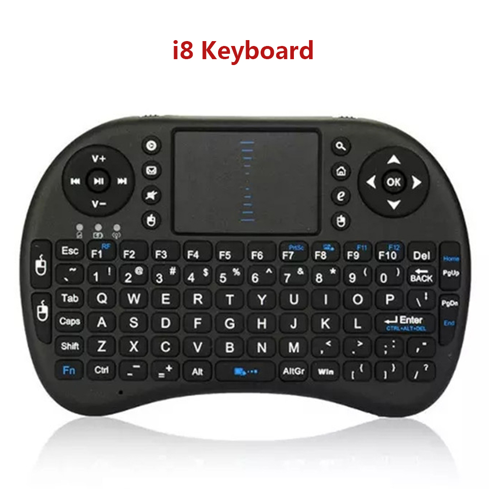 Bàn Phím Qwerty Không Dây Mini I8 Điều Khiển Trò Chơi Dành Cho PC