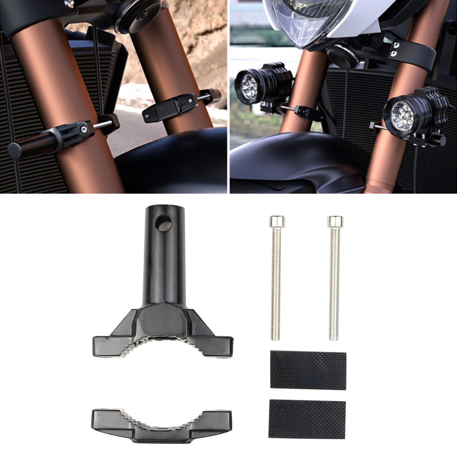 Mount Bracket Clamp for Motorcycle Bumper LED Light Work Lights Handlebars