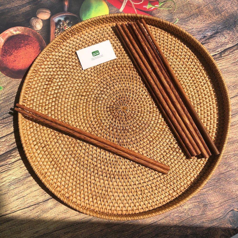 Đũa cái - Đũa chiên xào gỗ dừa L38.5cm - Coconut Wooden Chopsticks