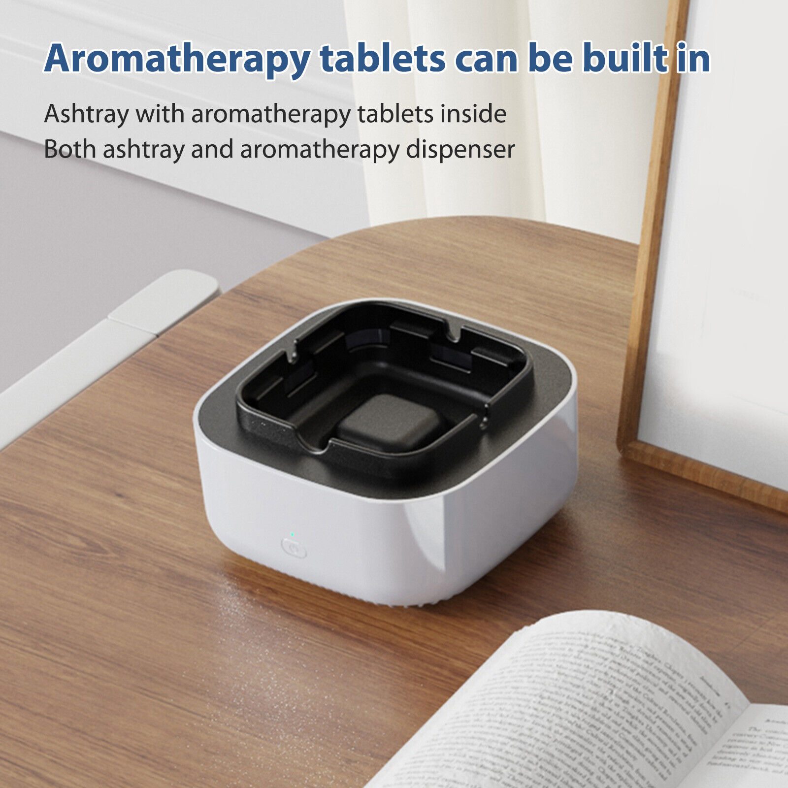 Gạt tàn không khói, khử mùi ion âm ô tô Electronic Air Purifier Ash Tray