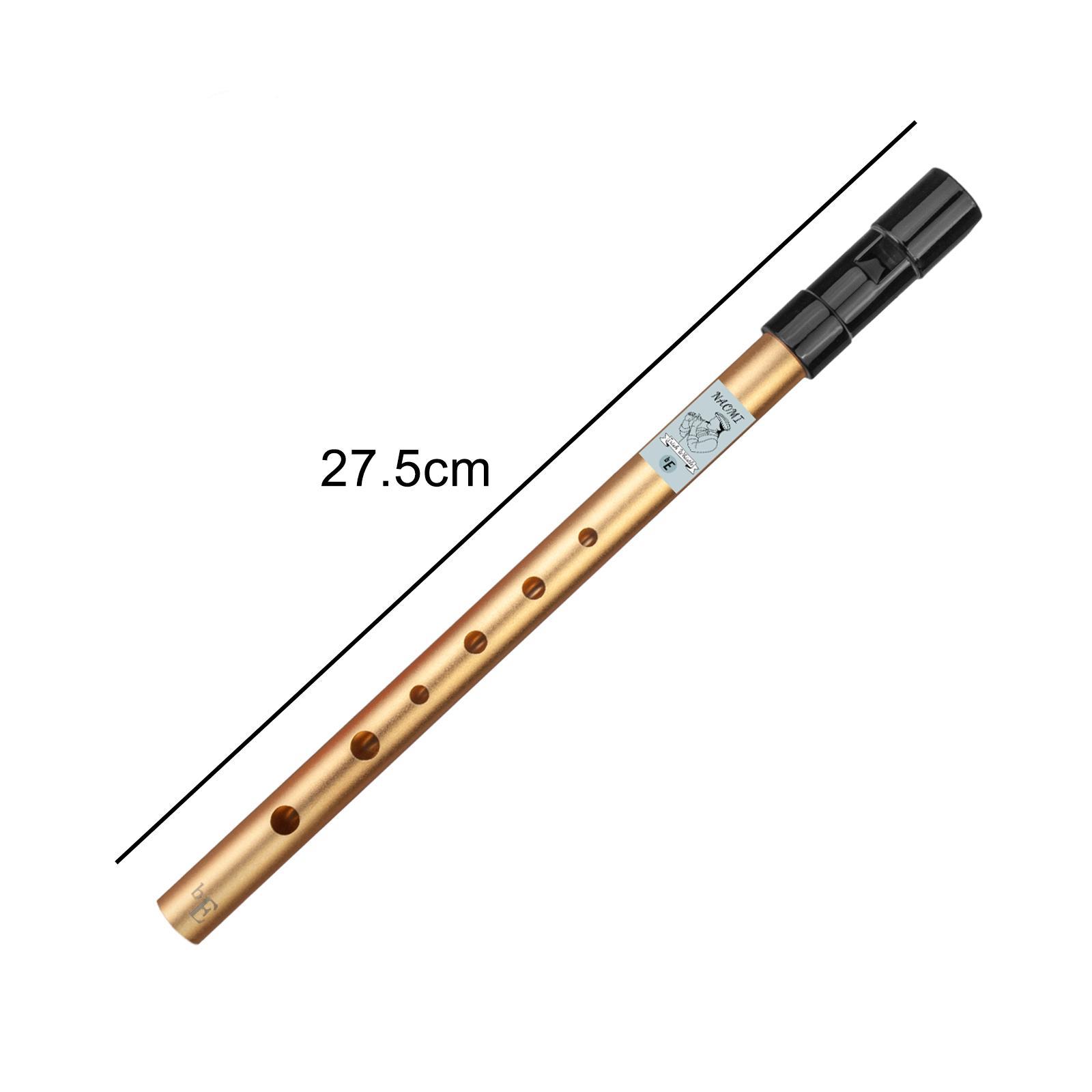 Portable Flute Whistling Music Instrument Tin Whistle for Beginners Kids