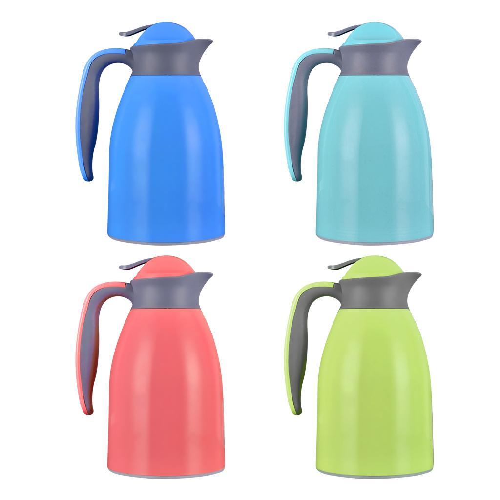 1.0-1.9L High Quality Insulation Pot Vacuum Water Kettle Thermal Bottles Glass Interior