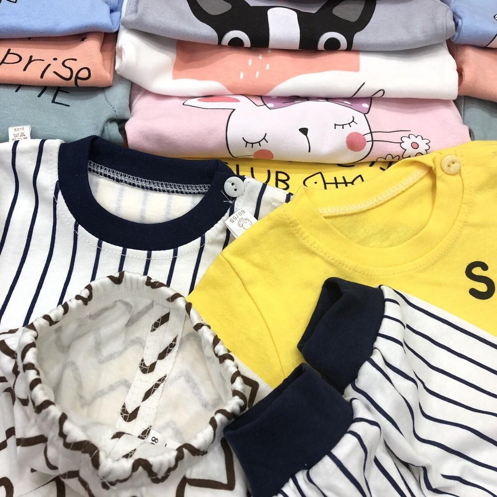 Bộ cotton Quảng Châu cho bé trai bé gái