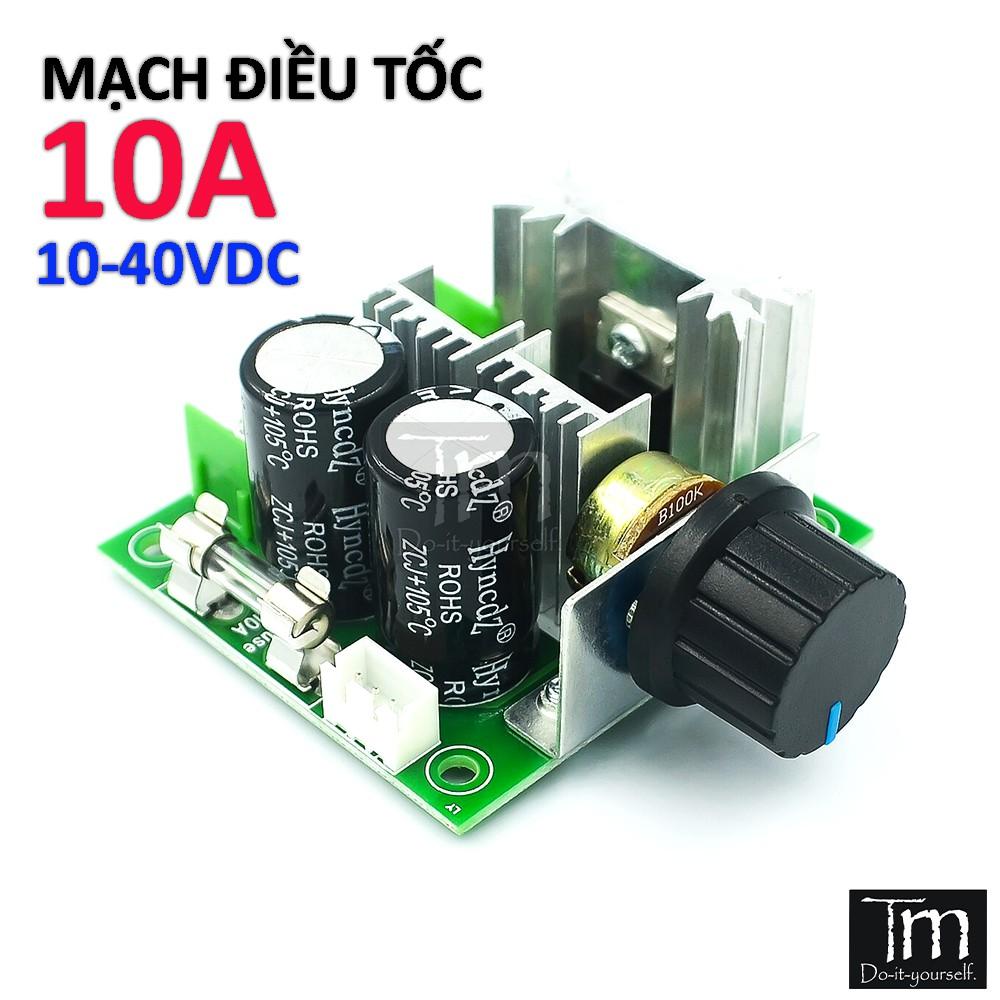 Mạch Điều Khiển Tốc Độ Động Cơ PWM 10A 12~40VDC