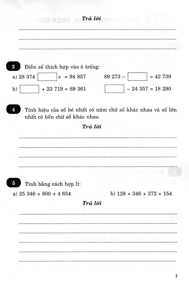 Vở Bài Tập Nâng Cao Toán 4 Tập 1 _HA