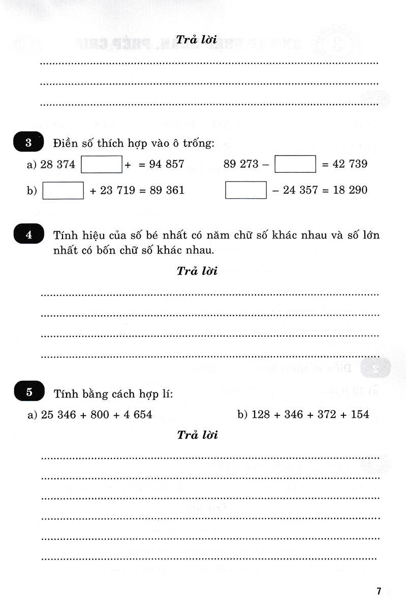 Vở Bài Tập Nâng Cao Toán 4 Tập 1 (Bám Sát SGK Chân Trời Sáng Tạo) _HA