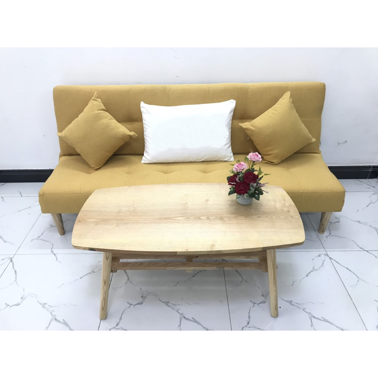 Bộ ghế sofa giường 1m7x90, sofa bed, sofa phòng khách linco11