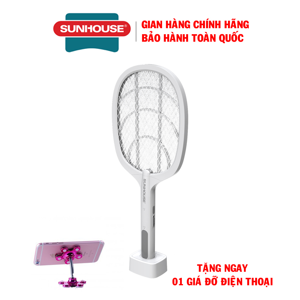 VỢT MUỖI THÔNG MINH SUNHOUSE 3IN1 SHE-PRO11.W