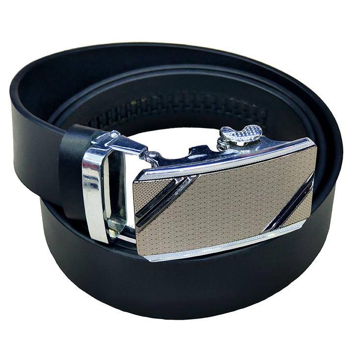 Thắt Lưng Nam,Dây Nịt Nam Da Bò Thật Mặt Khóa Tự Động TLNA2047a