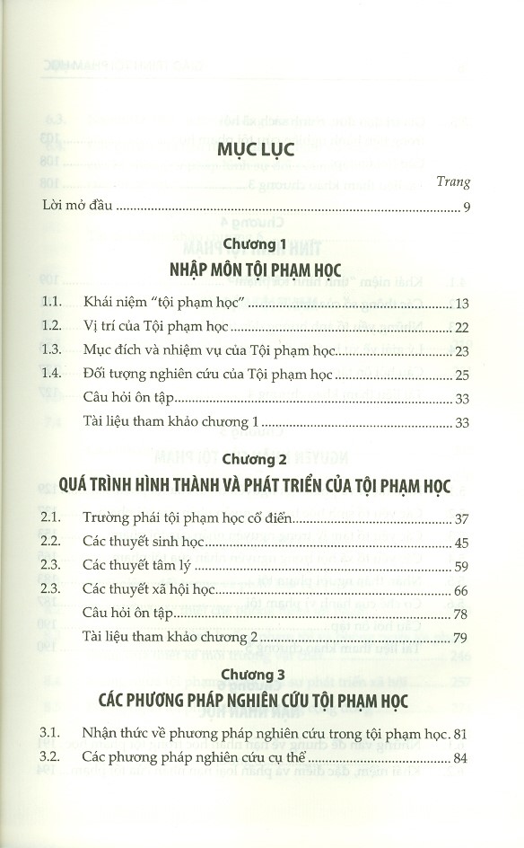 Giáo Trình Tội Phạm Học