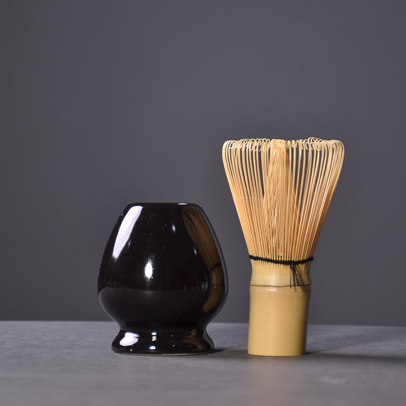 TANGPIN gốm sứ Nhật Bản Matcha bát với tre đánh trà lễ Bộ trà Nhật Bản Bộ drinkware
