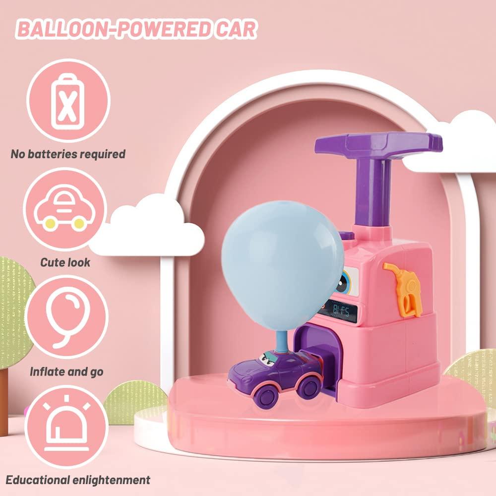 Đồ chơi xe hơi Ballon, trẻ em quán tính đồ chơi bóng đá, máy phóng xe với bóng bay, xe hơi, đồ chơi giáo dục trẻ em, quà tặng sinh nhật