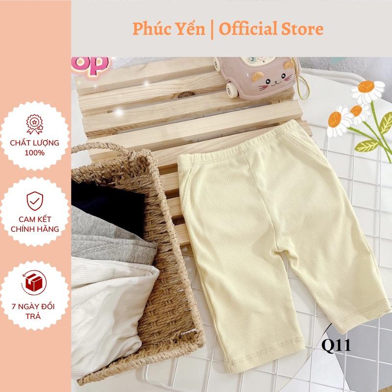 Đồ mặc quần trẻ em Sét 4 quần legging XOOP gân tăm cho bé gái ( 9-19kg) Q11 Shop Phúc Yến