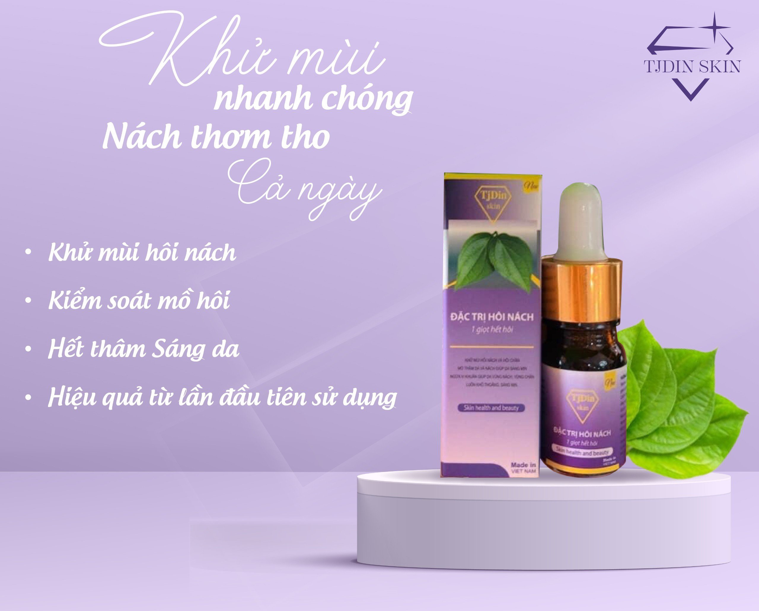 Serum ngăn ngừa hôi nách TjDin Skin