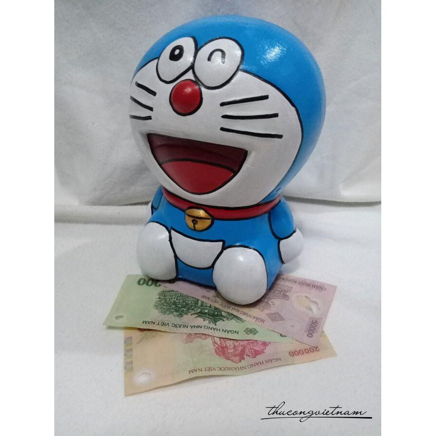 Heo đất Doraemon ngồi