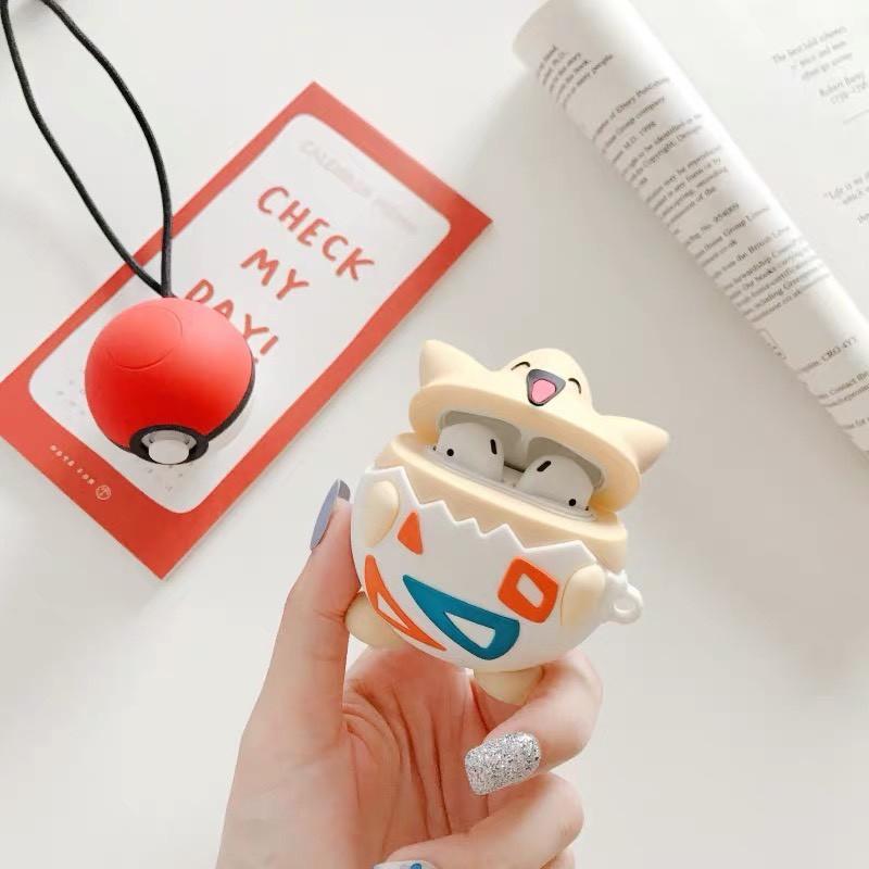 Vỏ bao dành cho airpods 2 và pro pokemon Togepi