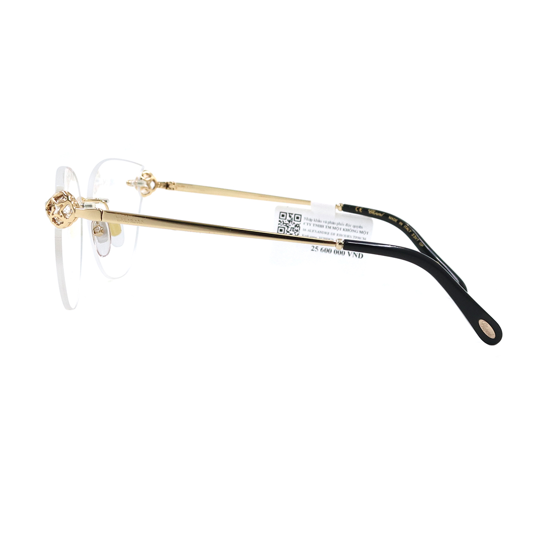 Gọng kính nữ, gọng kính thời trang CHOPARD VCHF87S 300K (58-16-135)