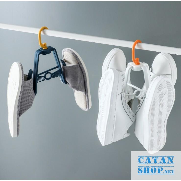 Móc phơi giày dép xoay 360 độ cao cấp, móc treo giày dép đa năng tiện lợi sạch sẽ, tiết kiệm diện tích nhà bạn