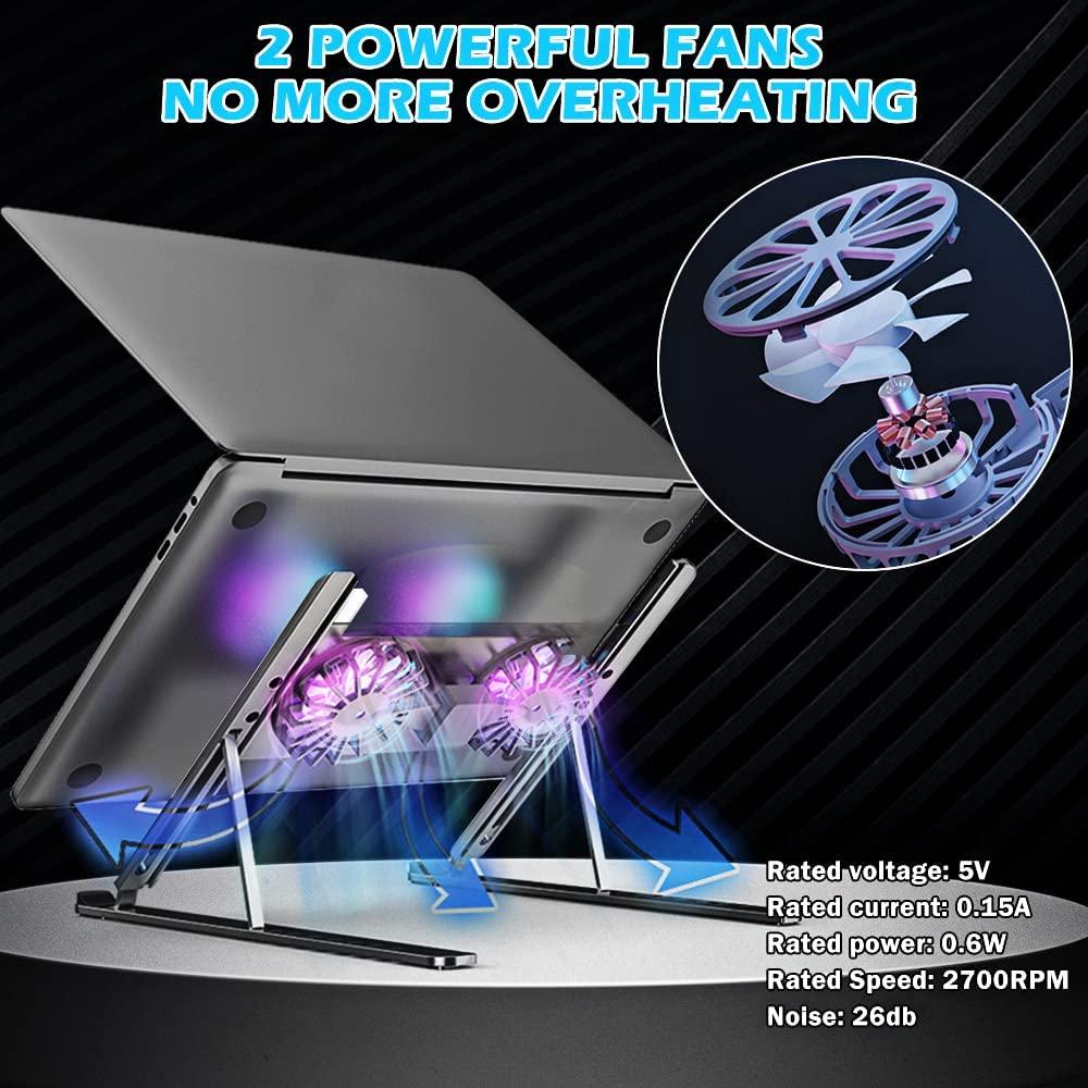 Đế làm mát máy tính xách tay có thể điều chỉnh đế máy tính xách tay