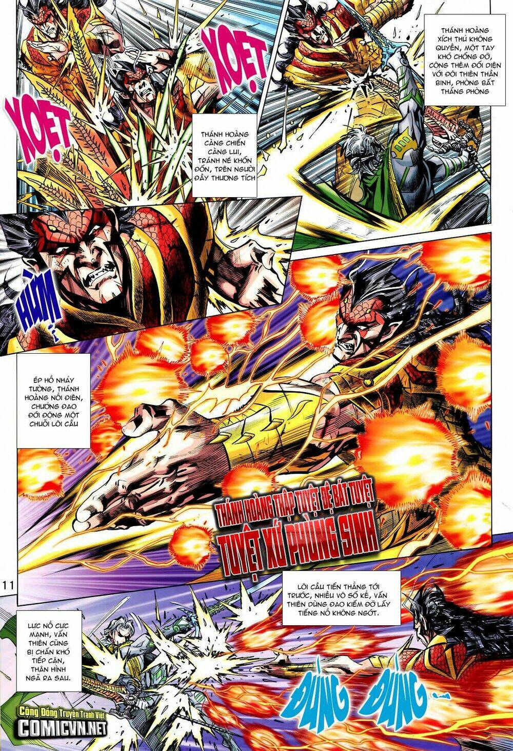 thần binh vấn thiên chapter 35 11