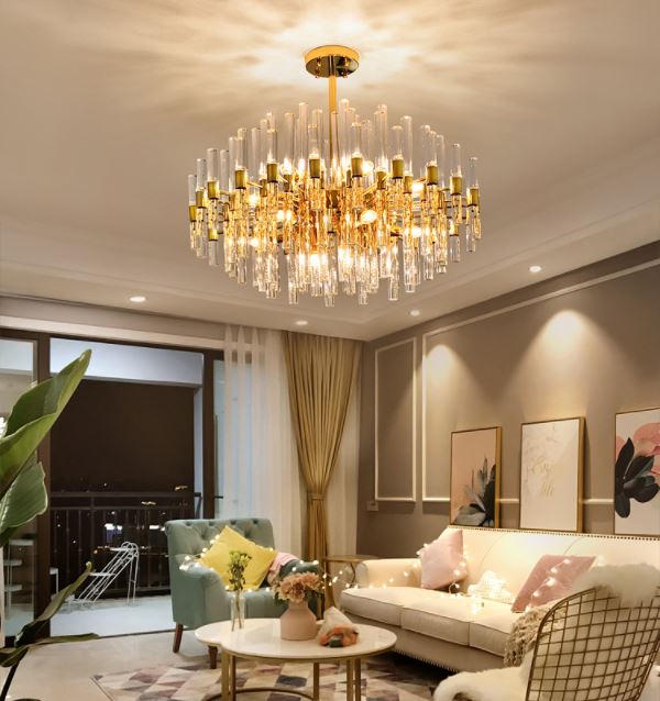 Đèn chùm ROBER kiểu dáng hiện đại trang trí nội thất sang trọng .