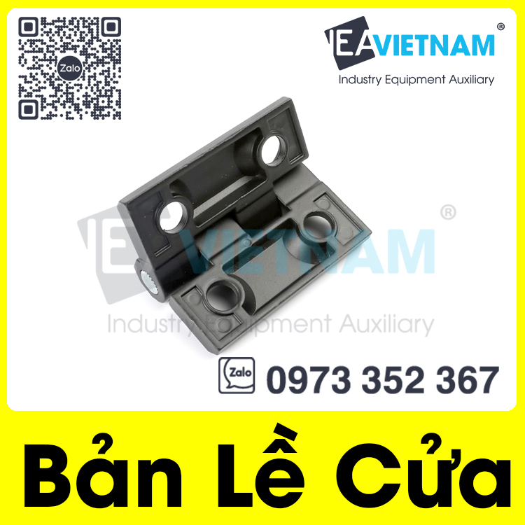 Bản lề cửa tủ điện 50x50 , Bản lề hợp kim kẽm , Bản lề nhôm màu đen 50mmx50mm,