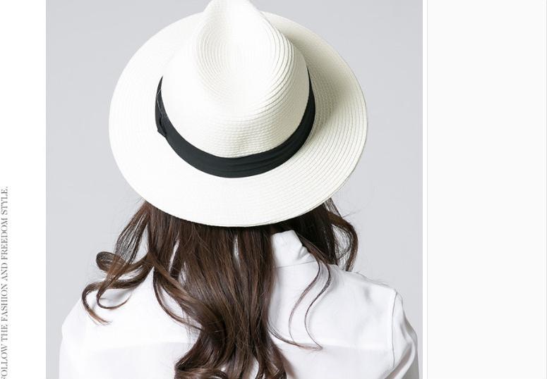 Mũ cói panama phong cách nón cói phớt thời trang