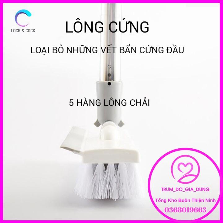 Chổi lau sàn gạt nước quét gạch 2 đầu tiện lợi dễ điều chỉnh chiều dài