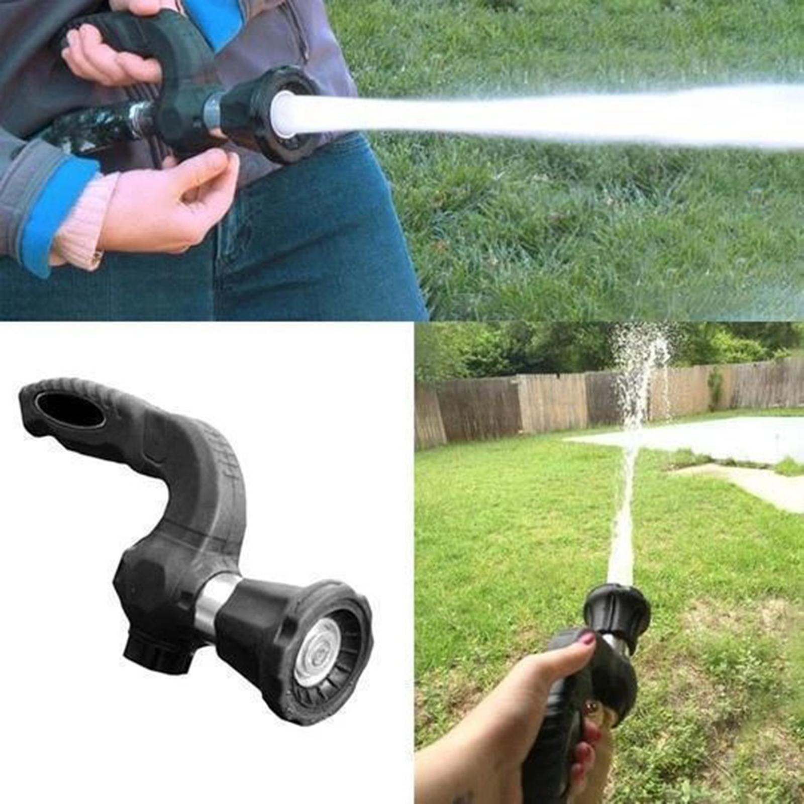 Garden Hose Nozzle, 2021 Upgraded Water Hose Spray Nozzle, Heavy Duty High Pressure Jet for Watering Plants, Lawn, Adjustable Hose Nozzle Sprayer