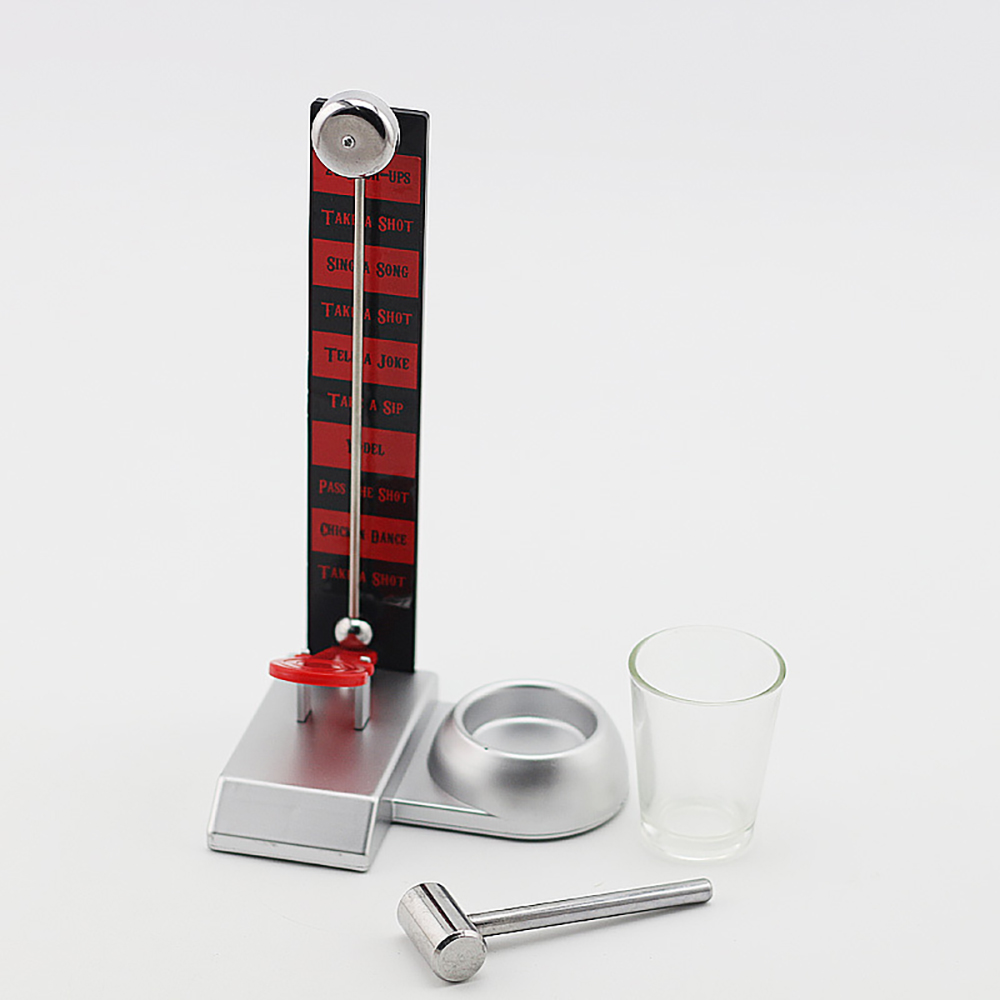 Bộ trò chơi Hammer Shot Drinking Game đánh cao tới đâu thì uống tới đó giải trí trên bàn nhậu