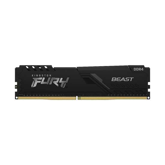 Bộ nhớ RAM PC KINGSTON FURY Beast Black 16GB DDR4 3200Mhz U-DIMM 1RX16 (KF432C16BB/16) - Hàng Chính Hãng