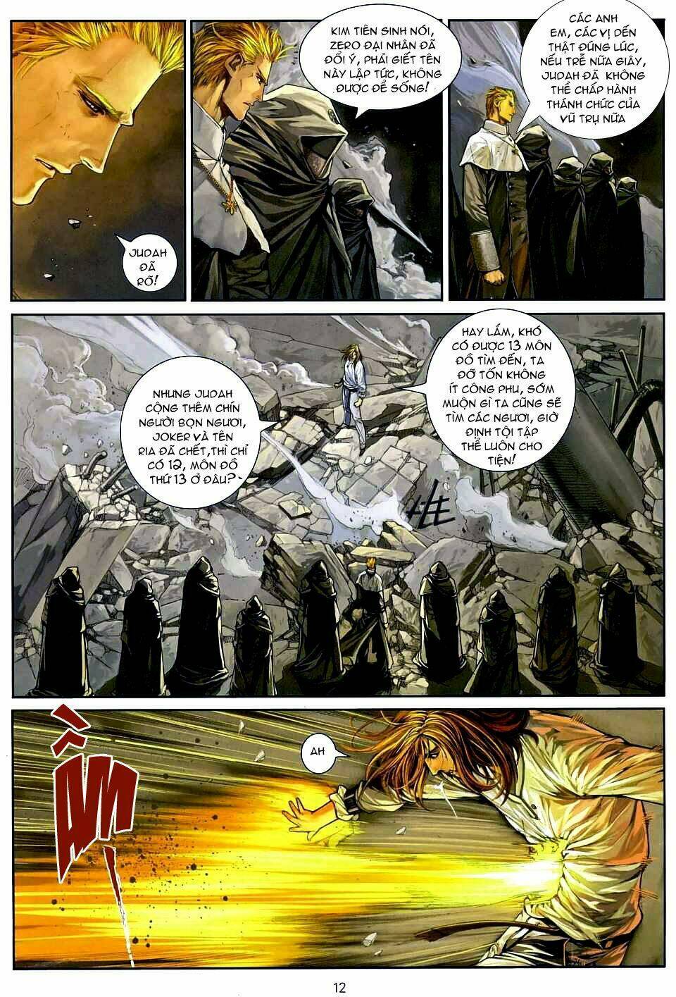 thần chi lĩnh vực chapter 12 13