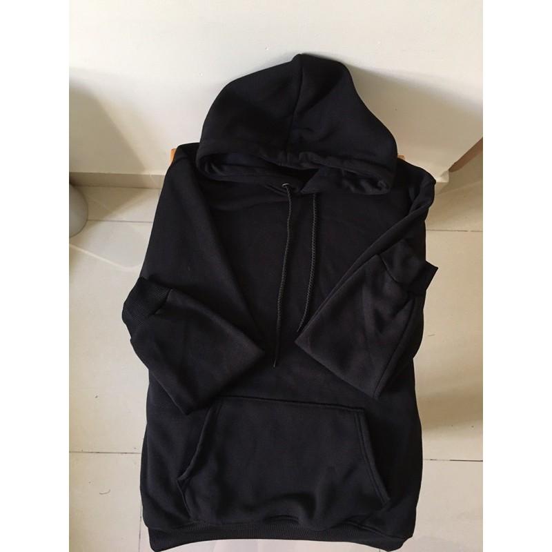 Áo Hoodie trơn - Chất nỉ ngoại dày dặn cho teen phong cách