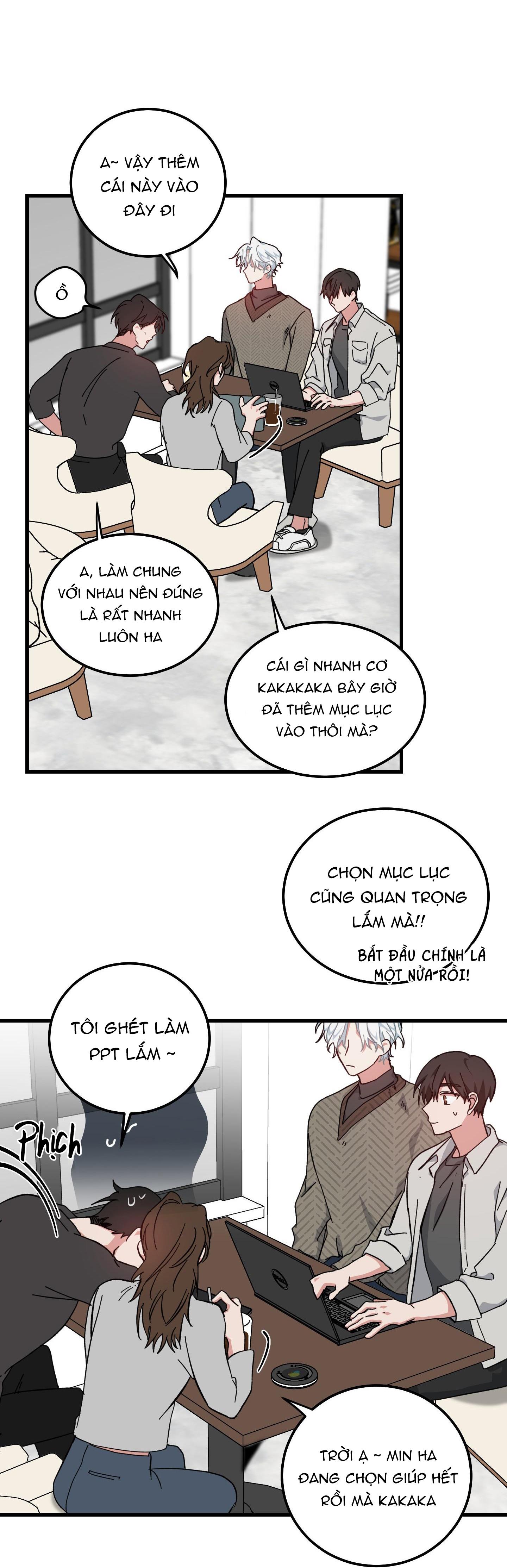 yêu tôi đi, thần hộ mệnh chapter 32 3