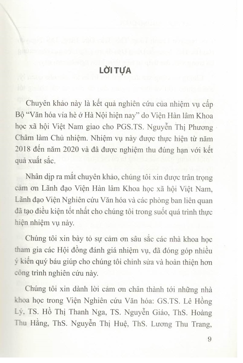 Vỉa Hè Hà Nội - Không Gian Đa Chiều Tương Tác (Sách chuyên khảo)