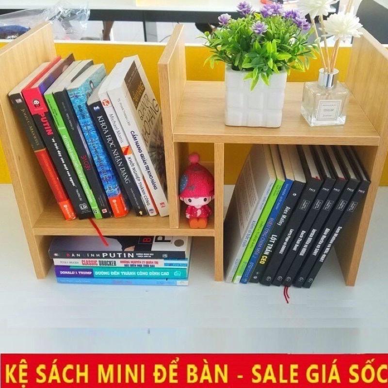 ️ KỆ SÁCH GỖ ĐỂ BÀN MINI SANG TRỌNG TIỆN LỢI