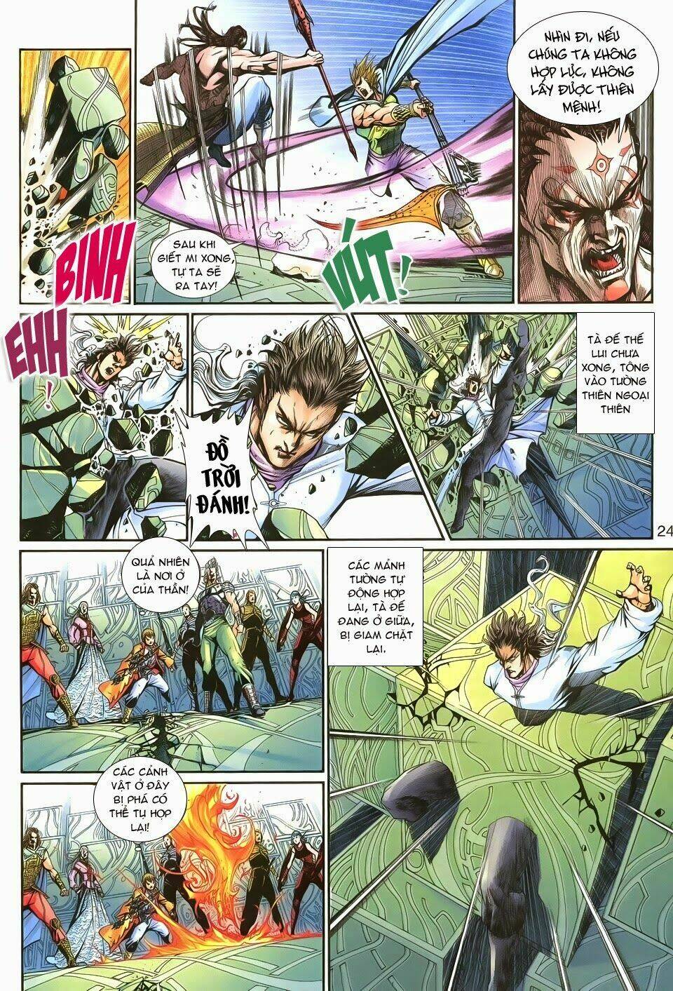thần binh tiền truyện 1 - đỉnh phong tuyệt chiến chapter 8 23